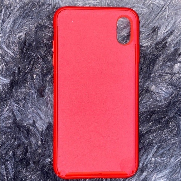 Red silicone iPhone 10X  Max cover - Picture 4 of 8